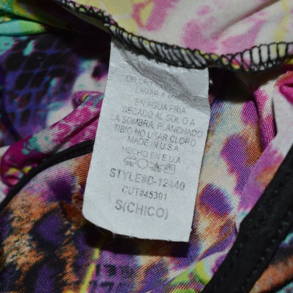 Symphony Ruched Slip Animal Print Snake Leopard Nighty Dress - Picture 7 of 8